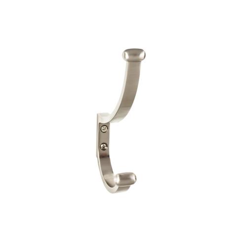 Top Knobs TK1066BSN Hillmont Hook in Brushed Satin Nickel