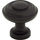 Top Knobs - TK3070BLK - Ulster Knob - Regents Park - Flat Black