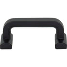 Top Knobs - TK3161BLK - Harrison Pull - Morris - Flat Black