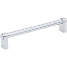 Top Knobs - TK3212PC - Lawrence Pull - Coddington - Polished Chrome