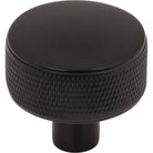 Top Knobs - TK3230BLK - Burnham Round Knob - Garrison - Flat Black