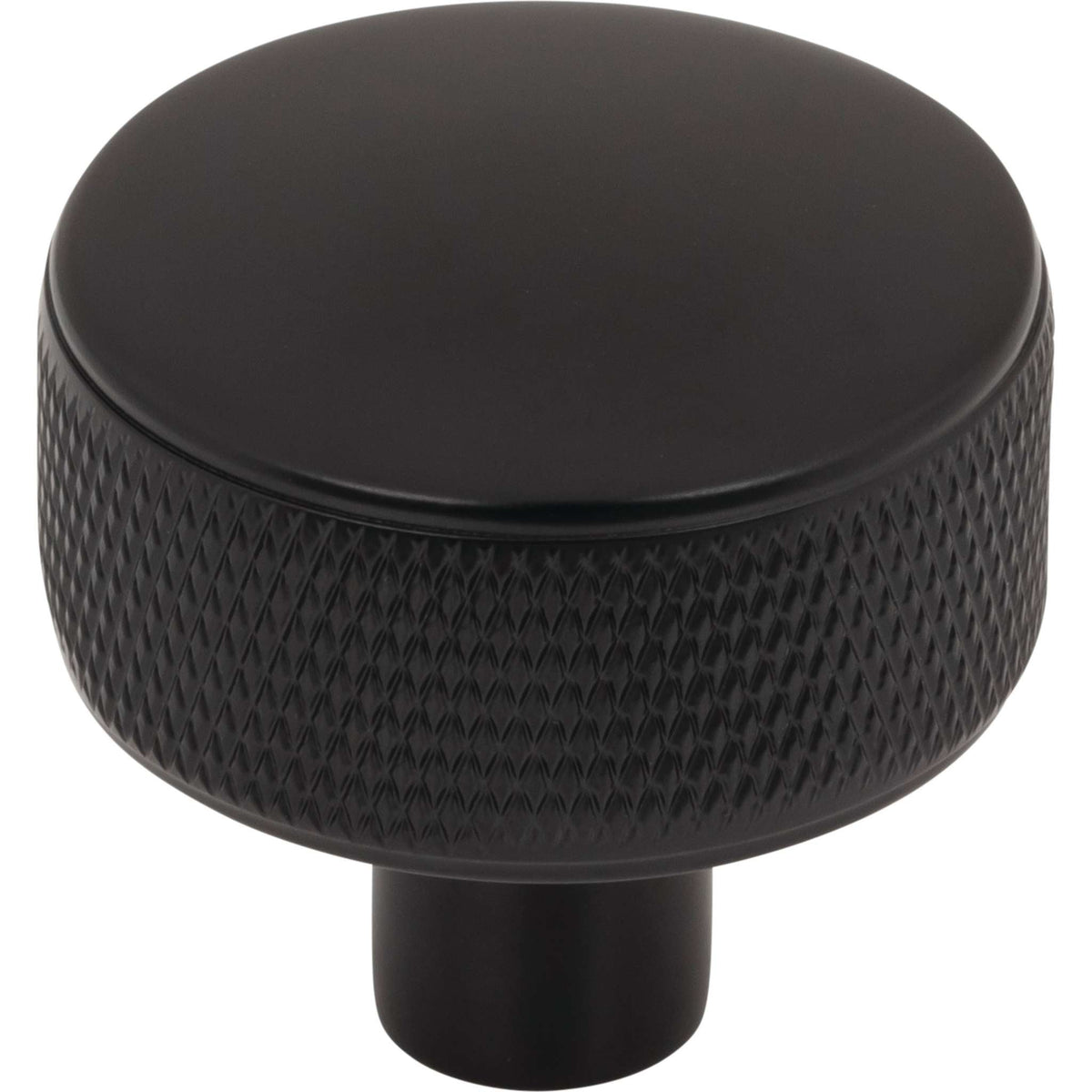 Top Knobs - TK3230BLK - Burnham Round Knob - Garrison - Flat Black