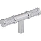 Top Knobs - TK3231PC - Burnham T-Knob - Garrison - Polished Chrome