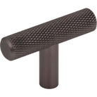 Top Knobs - TK3240AG - Prestwick T-Knob - Garrison - Ash Gray