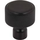 Top Knobs - TK3260BLK - Garrison Knob - Garrison - Flat Black