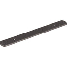 Top Knobs - TK3272AG - Wescott Backplate - Garrison - Ash Gray