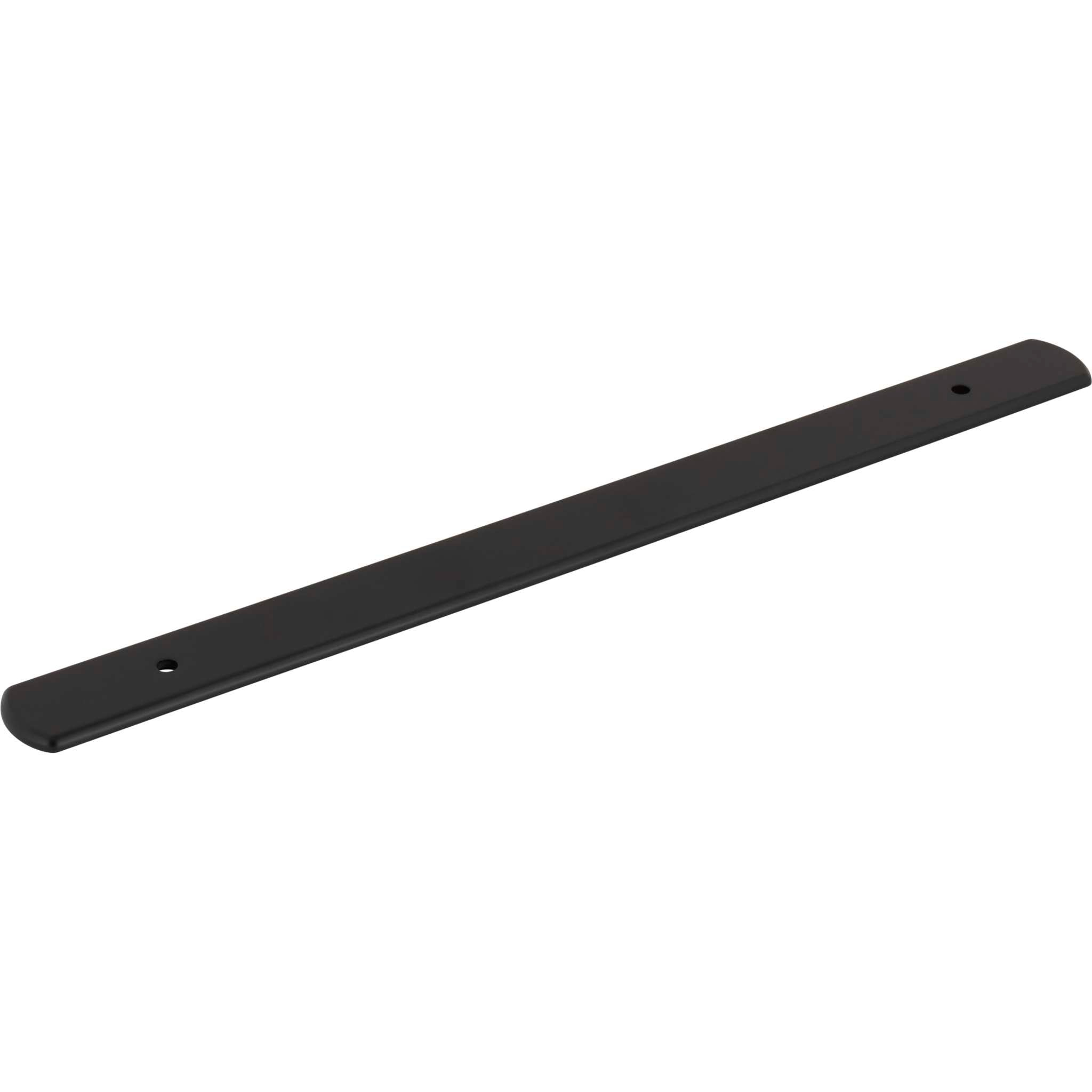 Top Knobs - TK3275BLK - Wescott Backplate - Garrison - Flat Black