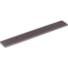 Top Knobs - TK3281AG - Radcliffe Backplate - Garrison - Ash Gray