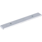 Top Knobs - TK3281PC - Radcliffe Backplate - Garrison - Polished Chrome
