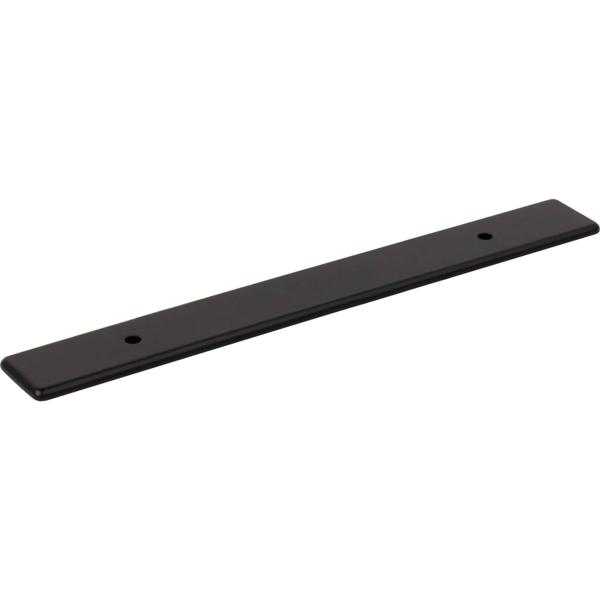 Top Knobs - TK3282BLK - Radcliffe Backplate - Garrison - Flat Black
