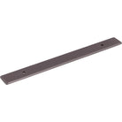 Top Knobs - TK3283AG - Radcliffe Backplate - Garrison - Ash Gray