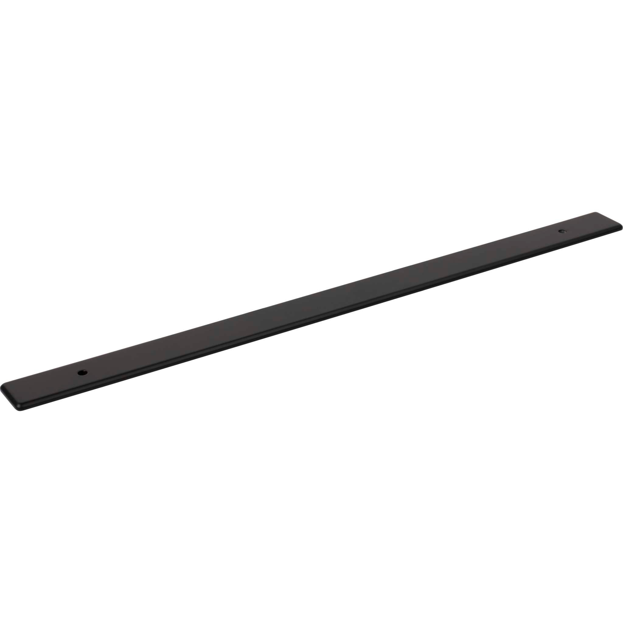 Top Knobs - TK3286BLK - Radcliffe Backplate - Garrison - Flat Black