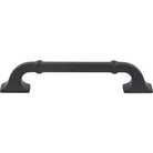 Top Knobs TK3443BLK Califon Pull in Flat Black