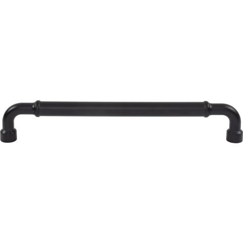 Top Knobs TK3418BLK Lavington Pull in Flat Black