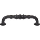 Top Knobs TK3432BLK Bayridge Pull in Flat Black
