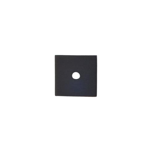 Top Knobs - TK94BLK - Square Backplate - Sanctuary - Flat Black