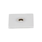 Top Knobs - 	TK94PC - Square Backplate - Sanctuary - Polished Chrome