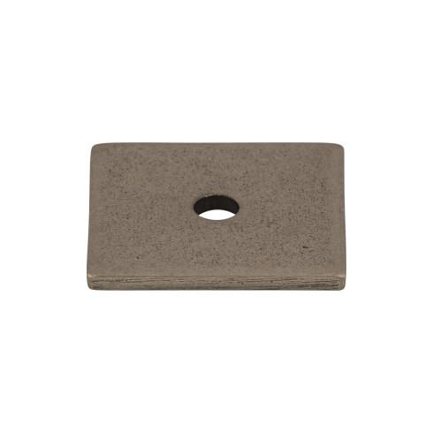 Top Knobs - 	TK94PTA - Square Backplate - Sanctuary - Pewter Antique