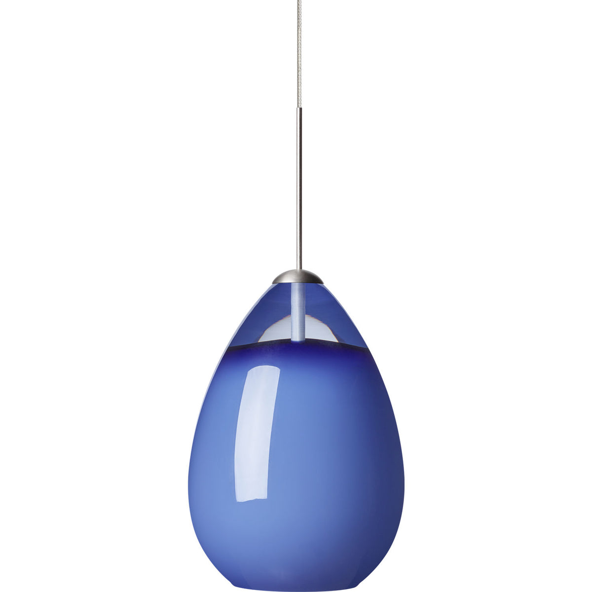 Visual Comfort Modern Collection 700FJALIUS Alina Pendant in Satin Nickel