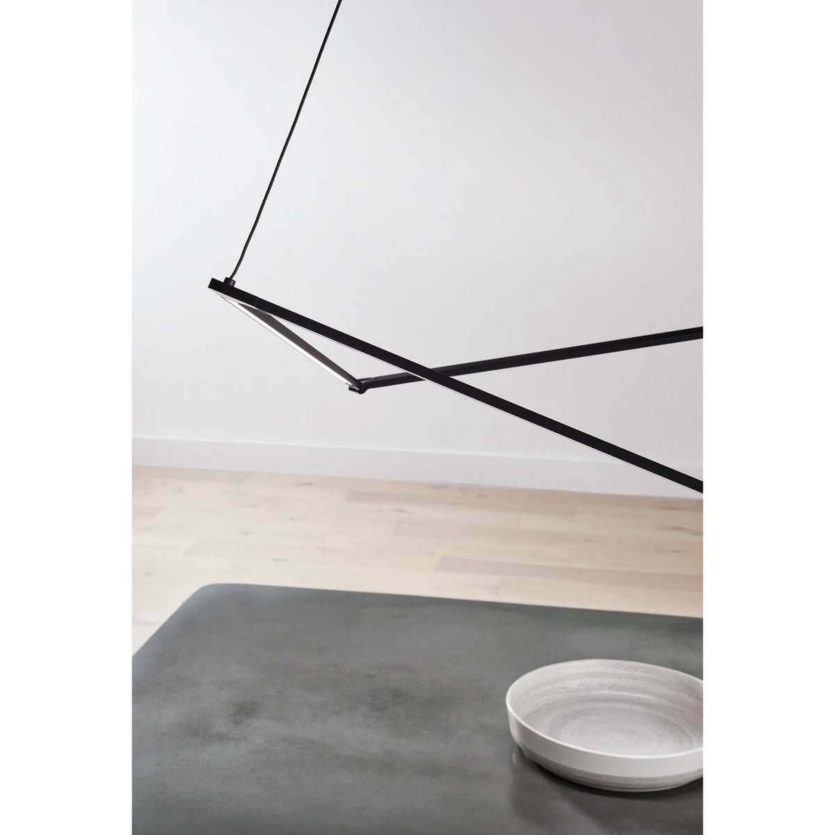 Visual Comfort Modern Collection 700LSBLTGM-LED930 Balto Linear Suspension