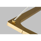 Visual Comfort Modern Collection 700LSBLTG-LED930 Balto Linear Suspension