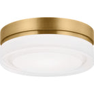 Collection moderne Visual Comfort 700CQSNB-LED3 Cirque Plafonnier