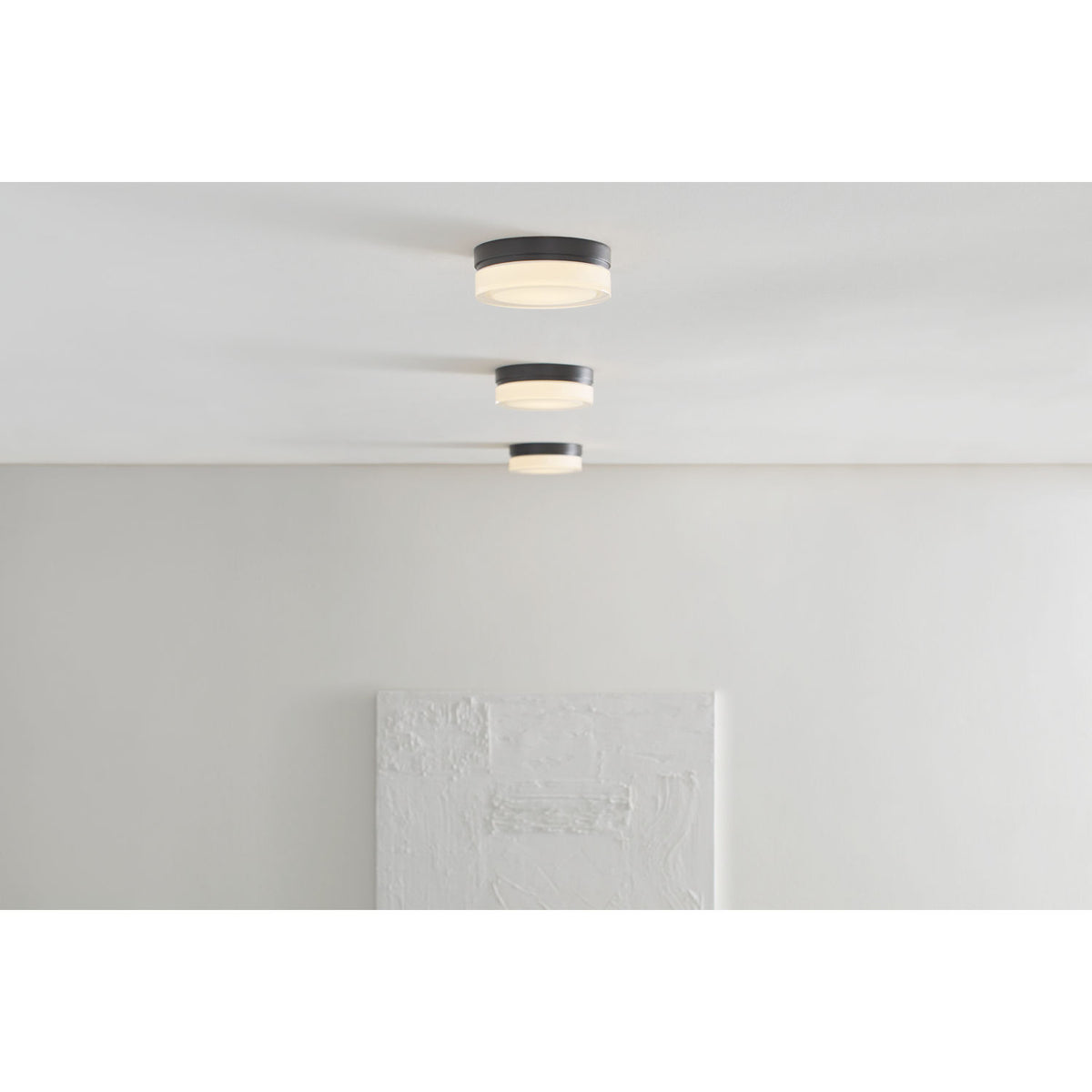 Collection moderne Visual Comfort 700CQSZ-LED Cirque Plafonnier