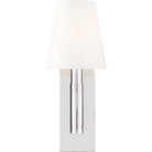 Applique murale de salle de bain haute classique Beckham de la collection Visual Comfort Studio TV1001PN