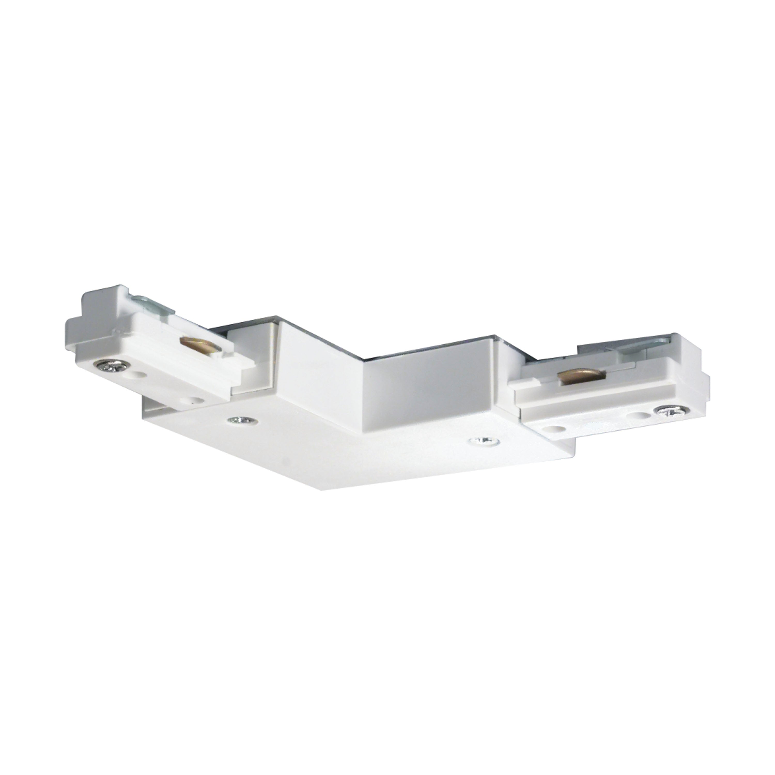 Satco TP146 Track 90° Connector in White