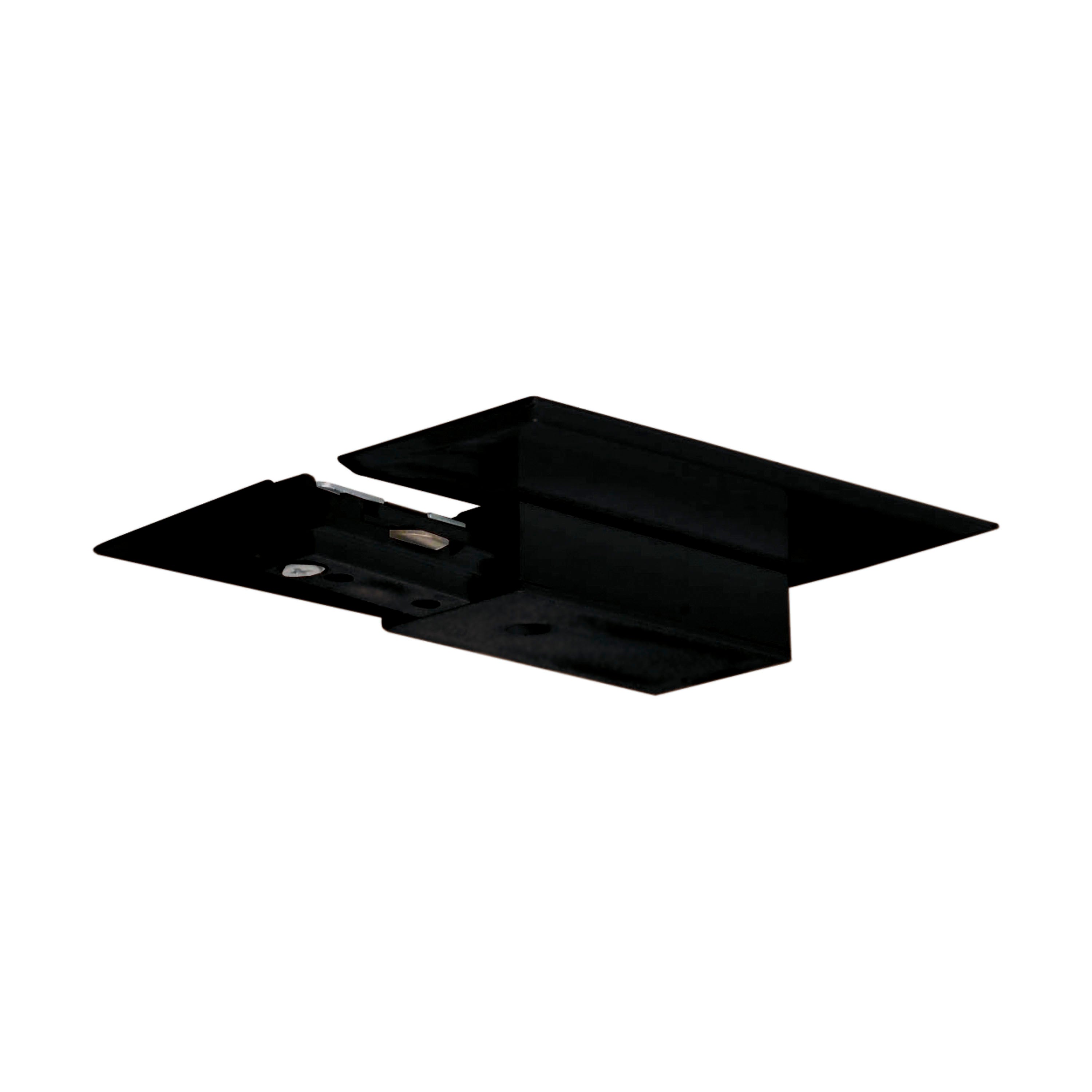 Satco TP153 Track Live End w/Canopy in Black