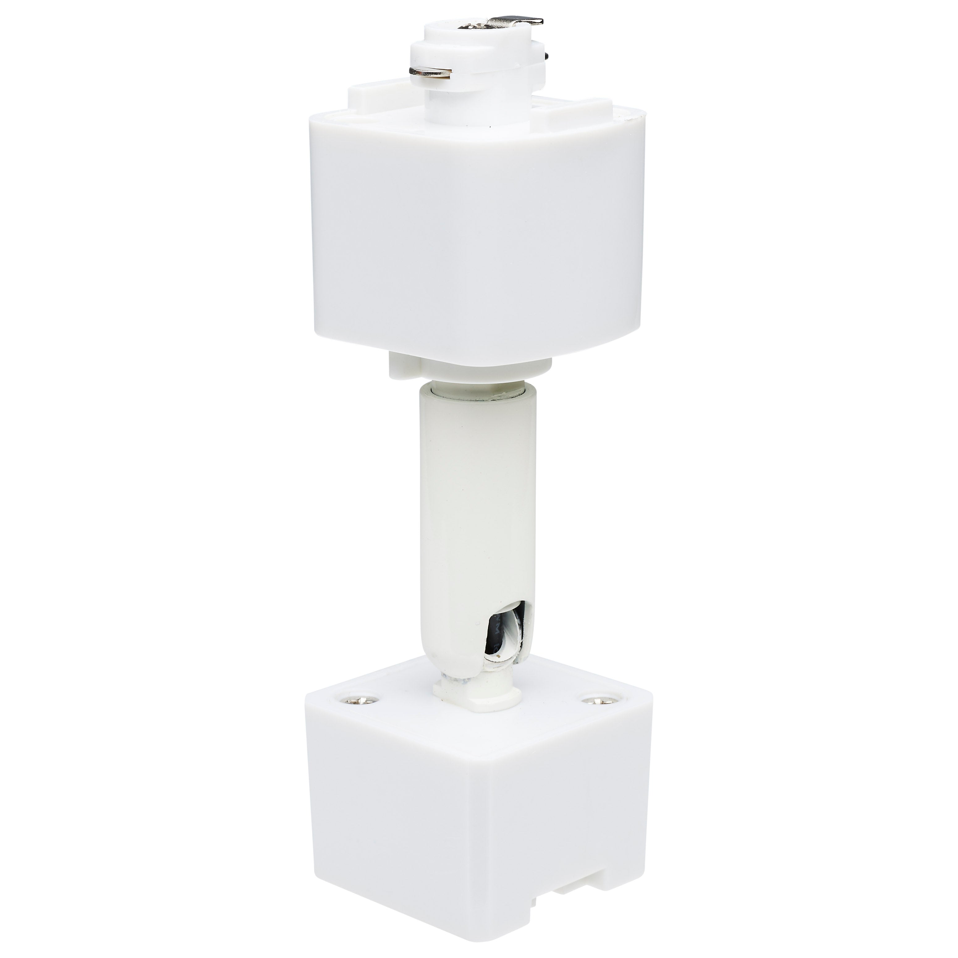 Satco TP259 Sloped Ceiling Track Adapter in White
