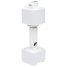 Adaptateur de rail pour plafond incliné Satco TP259, blanc
