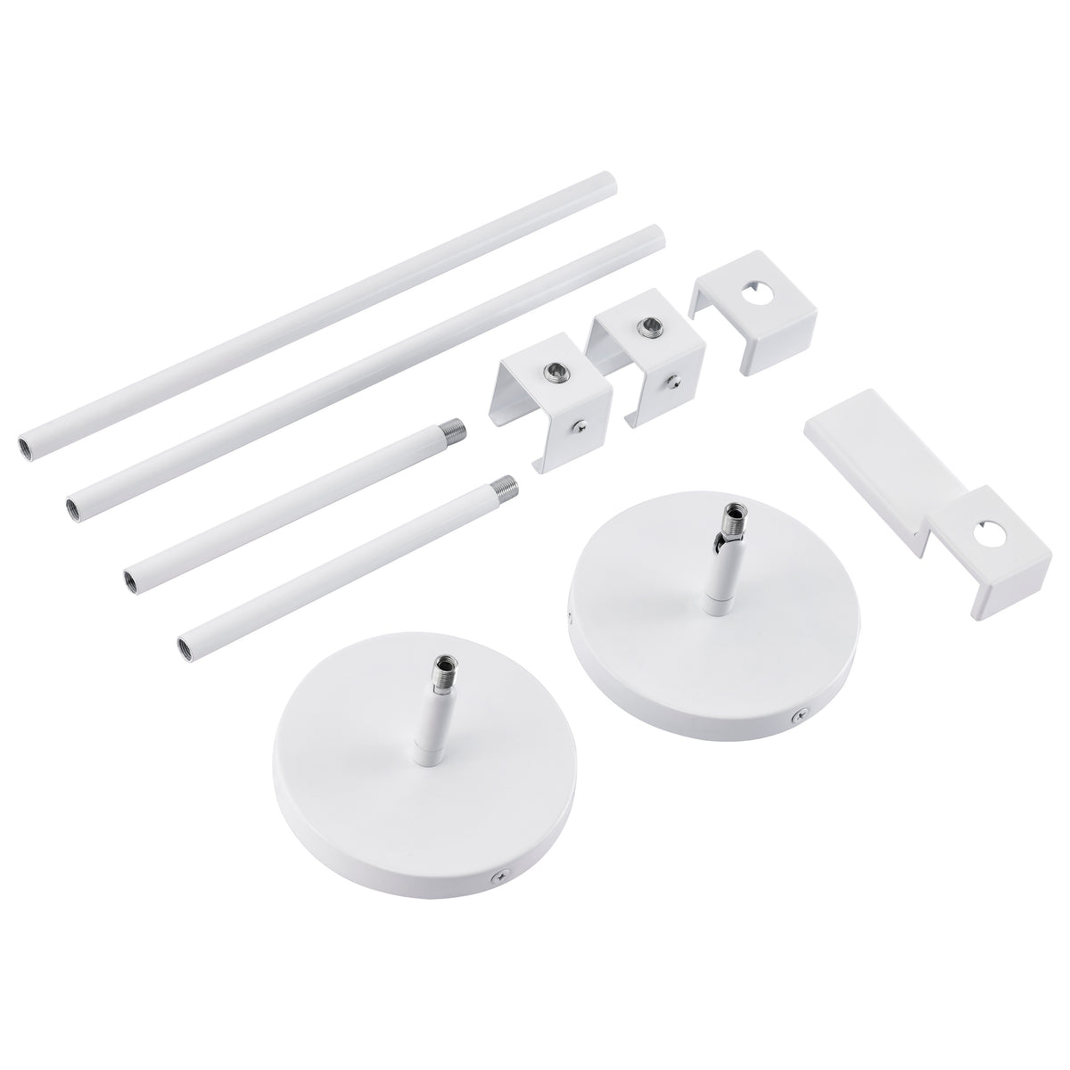 Satco TP278 Adjustable Track Pendant Kit in White