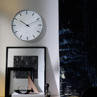 Arne Jacobsen Clocks 43641 City Hall Wall Clock in White/Black