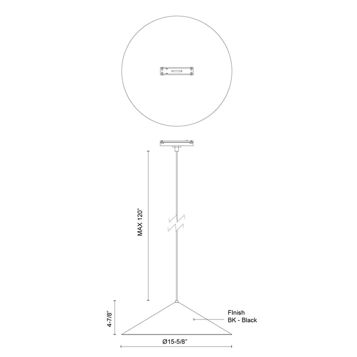 Luiz Trilo Track Pendant