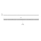 Kuzco Lighting TRT989200-BK Trilo Track Rail in Black