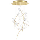 Slamp TULSM00PRS03CLDRNCUS Tulip Round 7 Light Suspension in Prisma