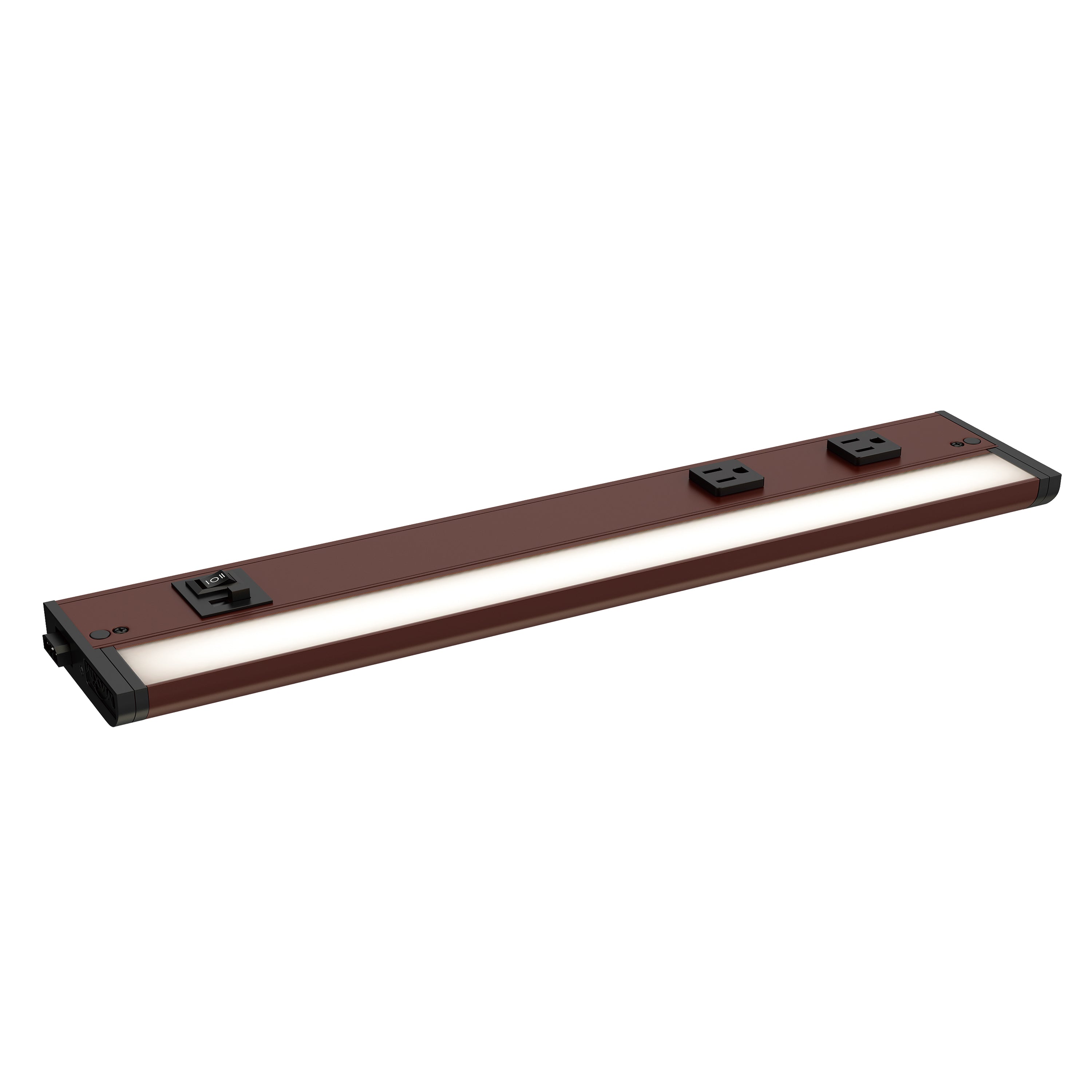 Maxim Lighting UCL-89864BZ-3PO CounterMax 5K 18" LED Under Cabinet w 3 Prong (UCL-89864BZ-3PO) in Bronze