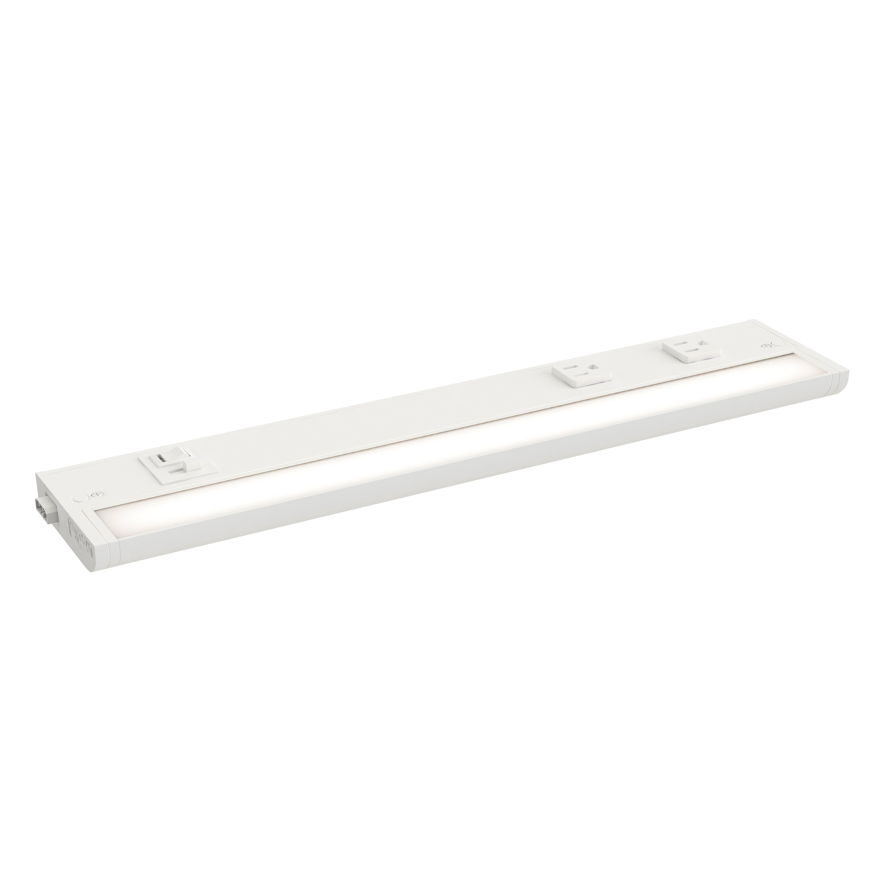Maxim Lighting UCL-89864WT-3PO CounterMax 5K 18" LED Under Cabinet w 3 Prong (UCL-89864WT-3PO) in White