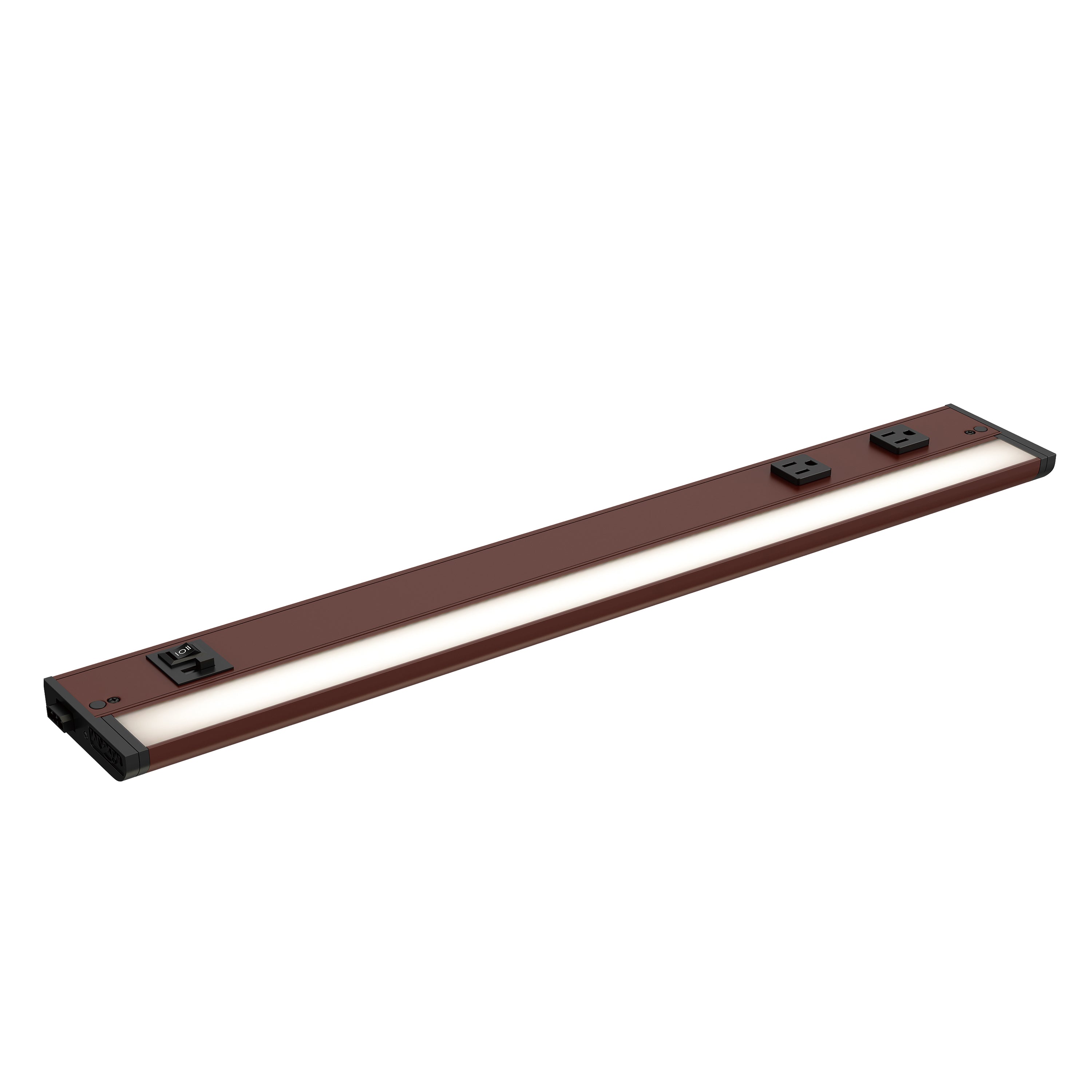 Maxim Lighting UCL-89865BZ-3PO CounterMax 5K 24" LED Under Cabinet w 3 Prong (UCL-89865BZ-3PO) in Bronze