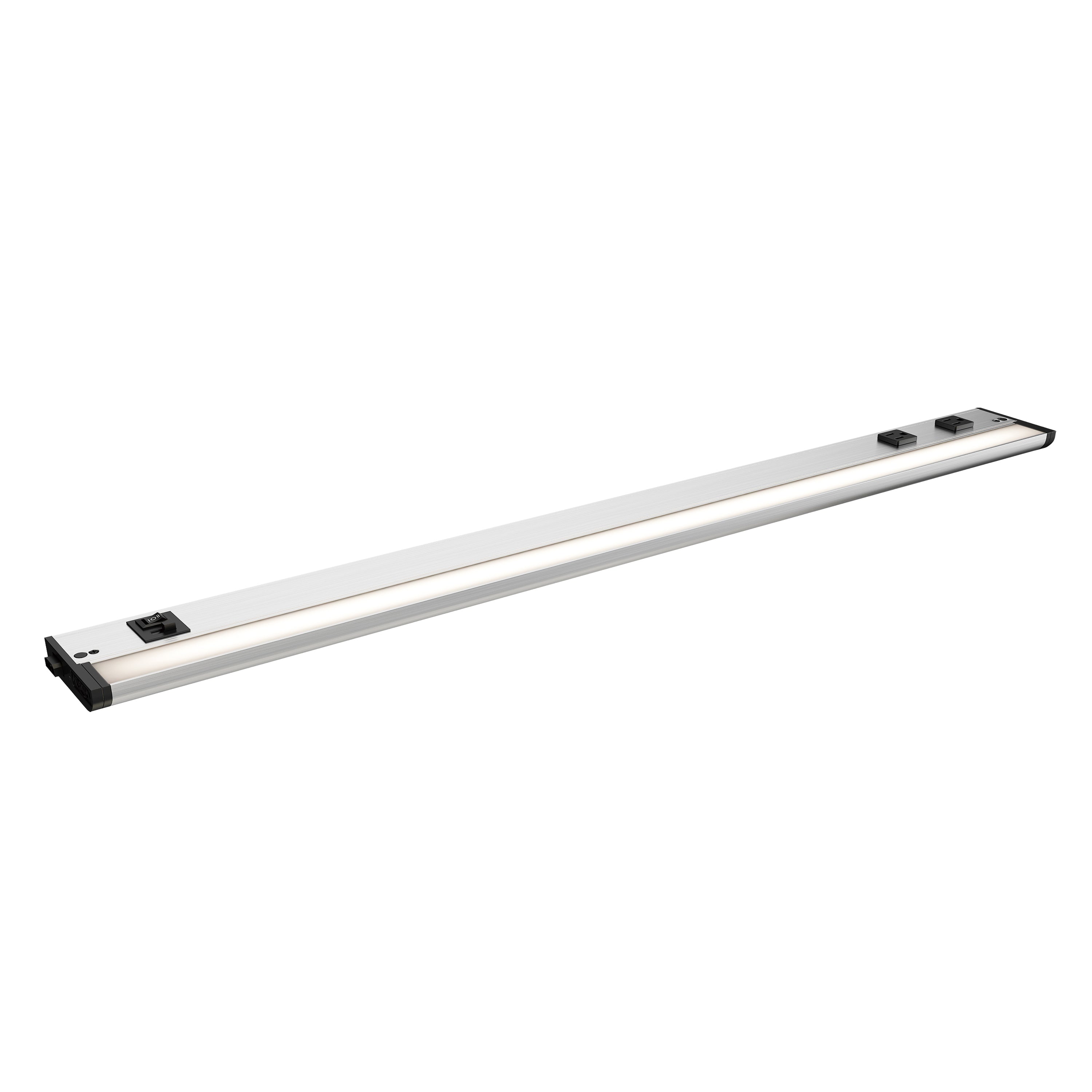 Maxim Lighting UCL-89867SN-3PO CounterMax 5K 36" LED Under Cabinet w 3 Prong in Satin Nickel