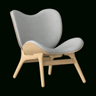Umage 5501C701-03 A Conversation Piece Lounge Chair, Low in Oak and Sterling