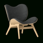Umage 5501C701-04 A Conversation Piece Lounge Chair, Low in Oak and Shadow