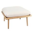 Umage 5552C720-02 Lounge Around Shuffle pouffe in Oak / White Sands