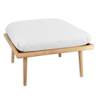 Umage 5552C720-03 Lounge Around Shuffle pouffe in Oak / Sterling