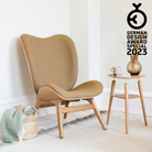 Umage A Conversation Piece Lounge Chair Tall styled in a room