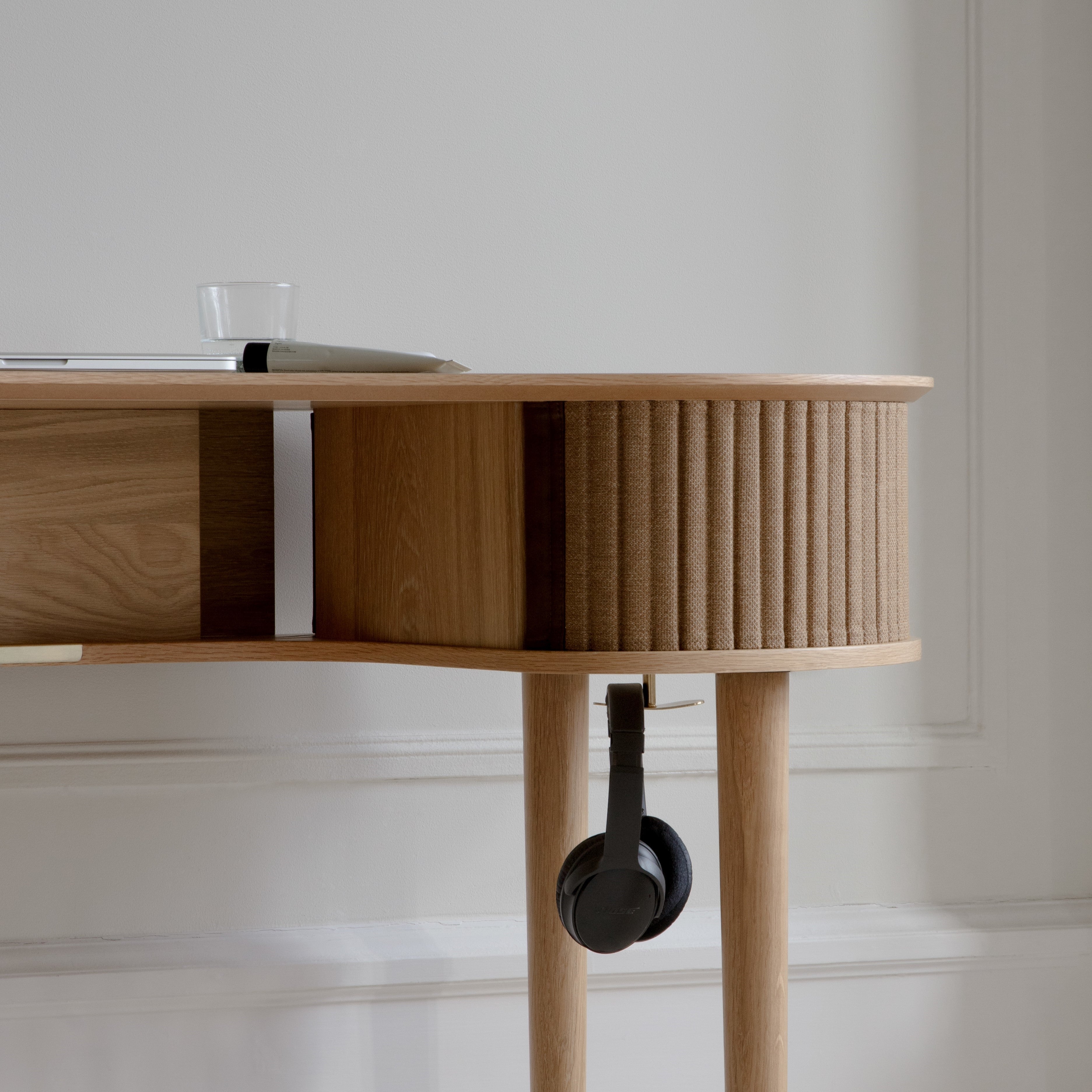 Umage Audacious Desk styled in a room setting