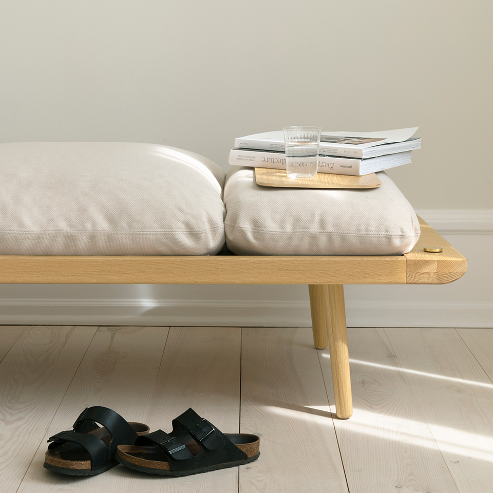 Umage Lounge Around Daybed, Horizons styled in a room setting