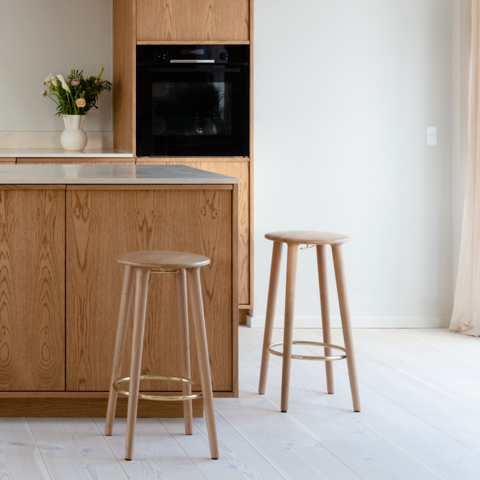 Umage The Socialite Counter Stool styled in a room setting
