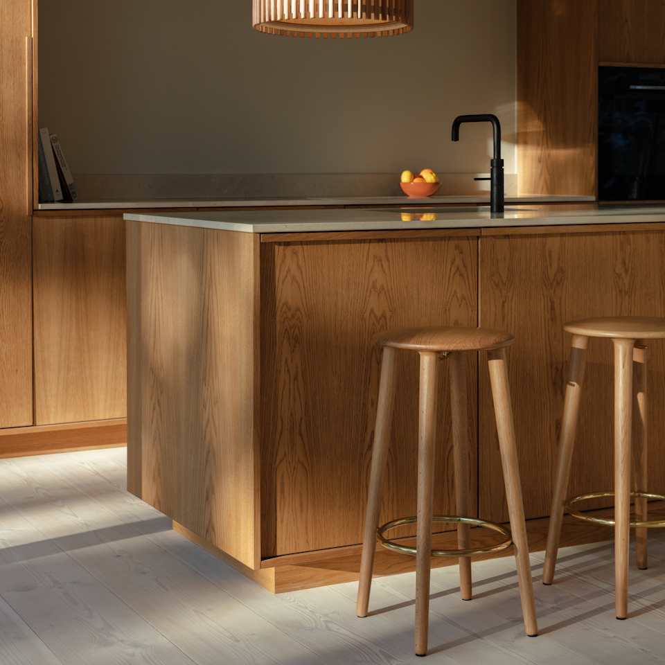 Umage The Socialite Counter Stool styled in a room setting